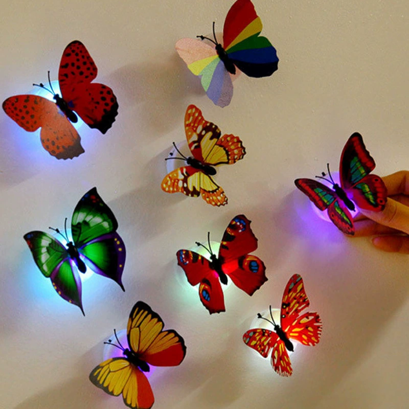 5/10pcs 3D LED Butterfly Decor – Kids Outdoor Movie Night recenzja i cena
