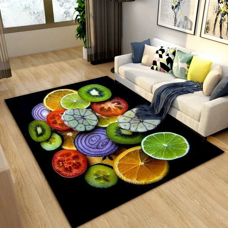 Fresh Fruits Kitchen Mat Area  – Kids Outdoor Kitchen Diy recenzja i cena