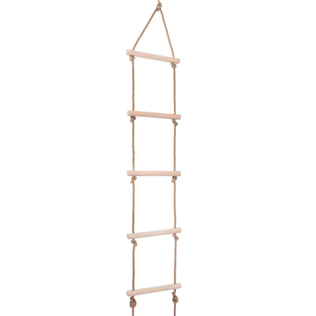 Children Climbing Rope Ladder  – Kids Outdoor Swing And Slide recenzja i cena