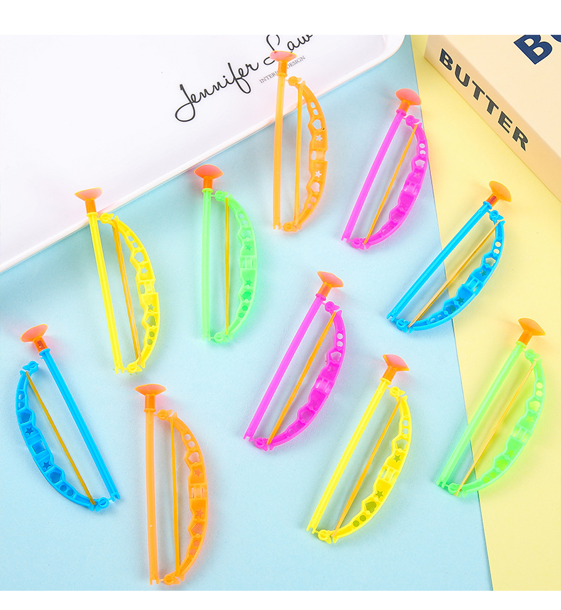 Colorful Plastic Bow and Arrow – Kids Outdoor Archery Set recenzja i cena