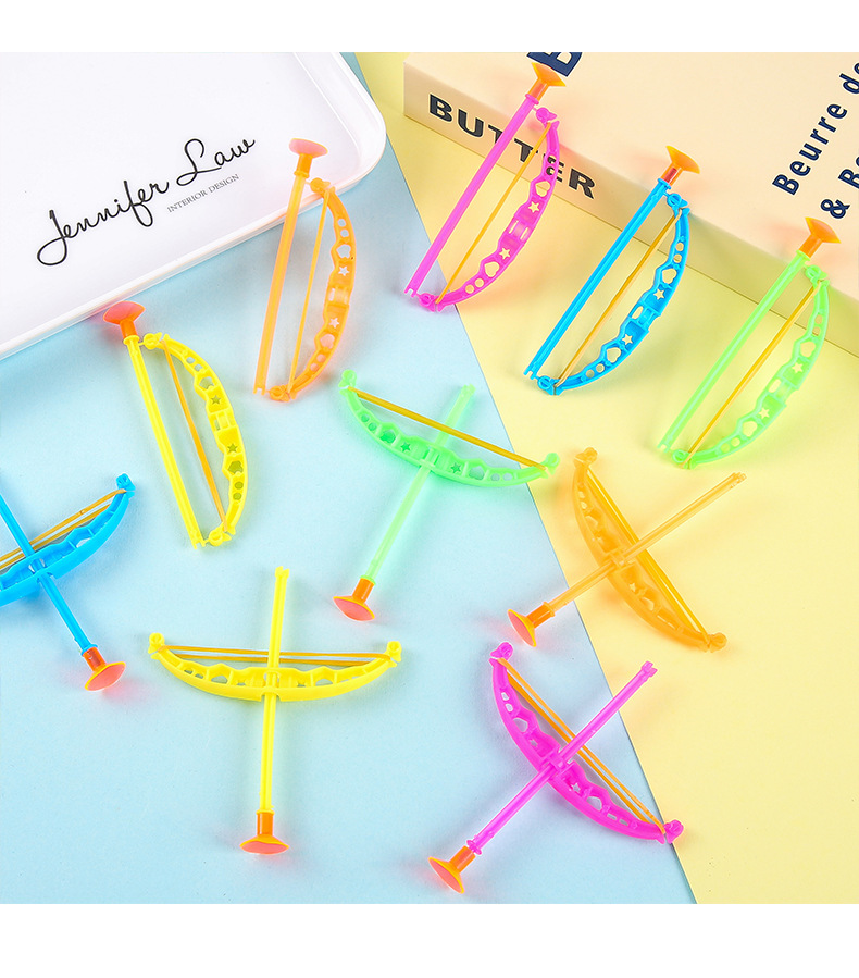 Colorful Plastic Bow and Arrow – Kids Outdoor Archery Set recenzja i cena