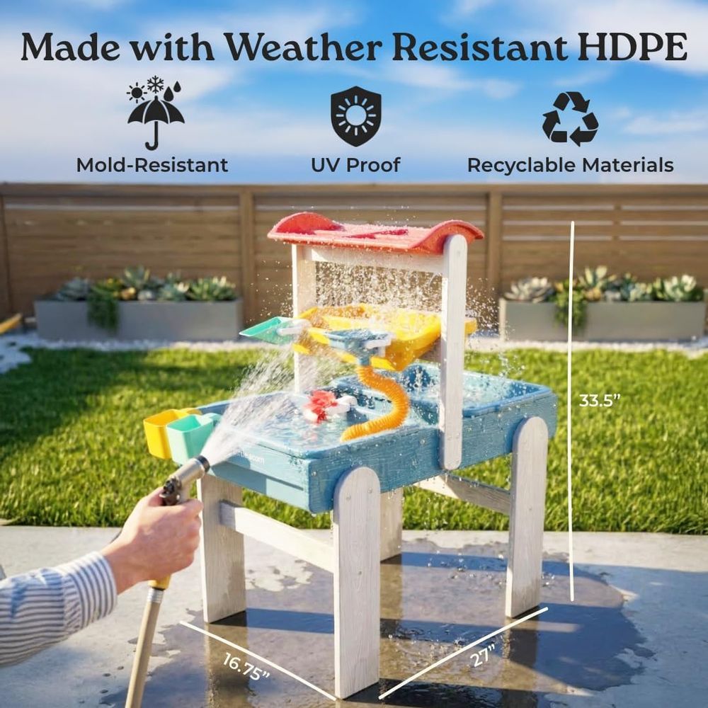 Little Acorn, Water Table or T – Kids Outdoor Water Play Table recenzja i cena