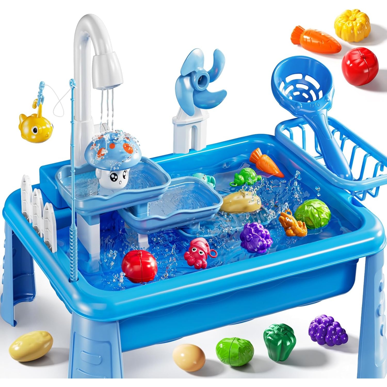 Water Table Play Sink Toy for  – Kids Outdoor Water Play Table recenzja i cena