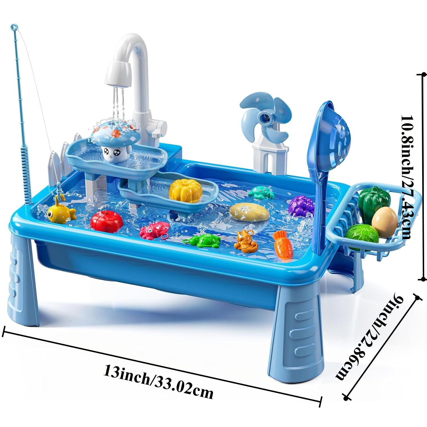 Water Table Play Sink Toy for  – Kids Outdoor Water Play Table recenzja i cena