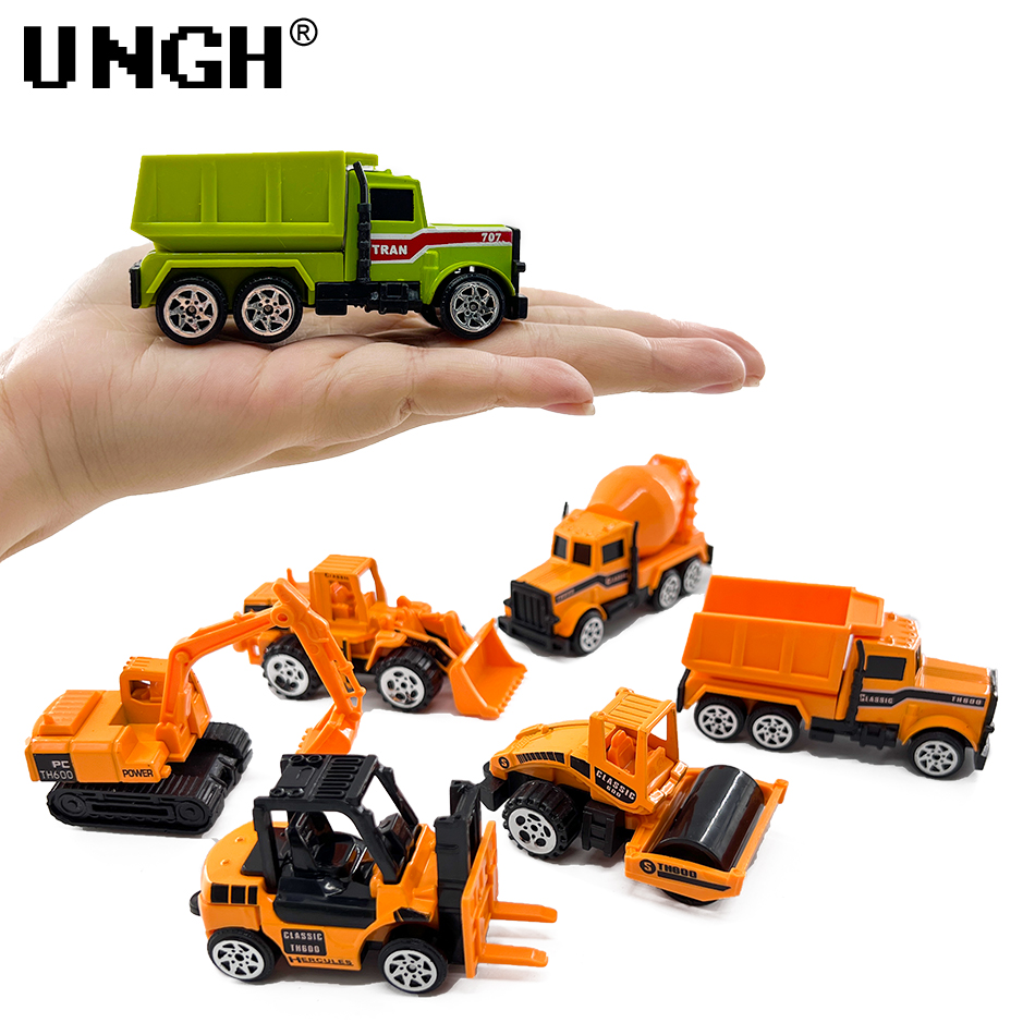 UNGH 6pcs Alloy Diecast Engine – Kids Outdoor Excavator recenzja i cena