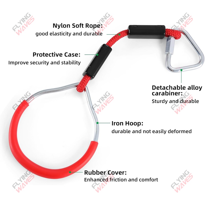 Kids Hanging GYM Ring Swing Cl – Kids Outdoor Swing And Slide recenzja i cena