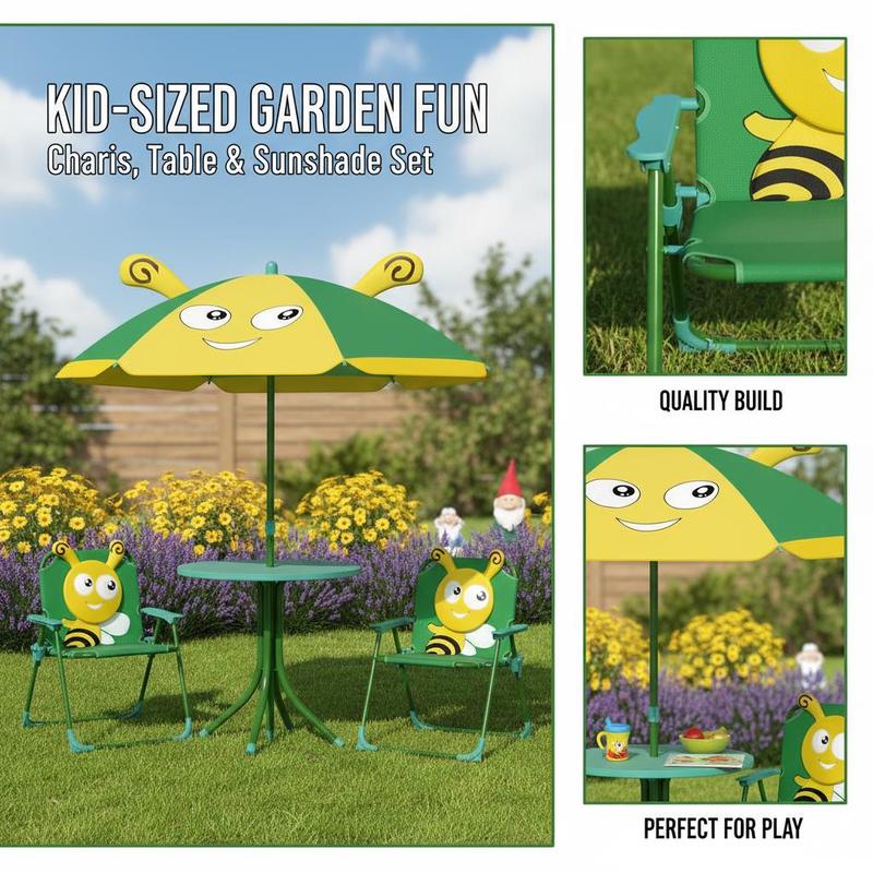 Outdoor Kids Garden Furniture  – Kids Yellow Outdoor Chair recenzja i cena