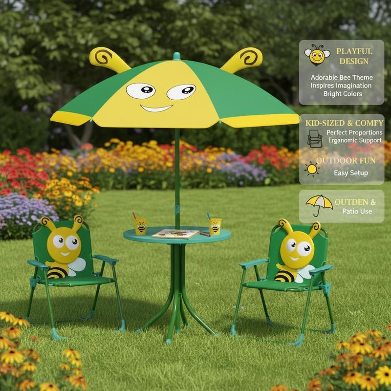Outdoor Kids Garden Furniture  – Kids Yellow Outdoor Chair recenzja i cena