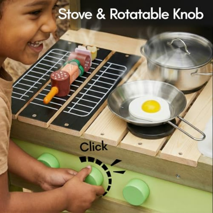 Outdoor mud kitchen for kids:  – Kids Outdoor Mud Table recenzja i cena