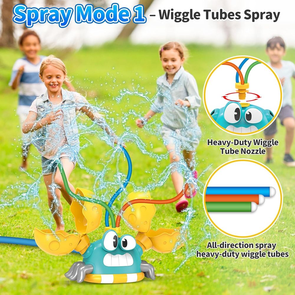 4-in-1 Water Sprinkler Crab To – Kids Outdoor Toys B&Q recenzja i cena