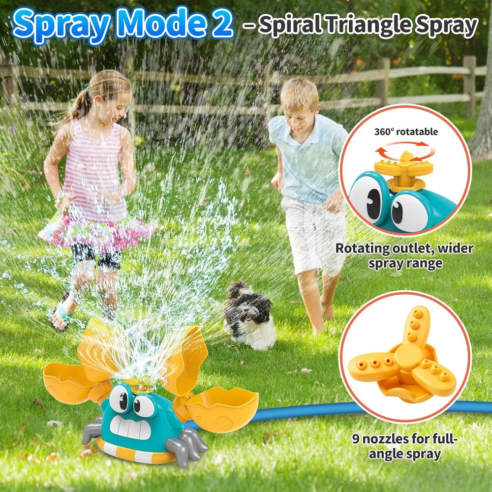 4-in-1 Water Sprinkler Crab To – Kids Outdoor Toys B&Q recenzja i cena