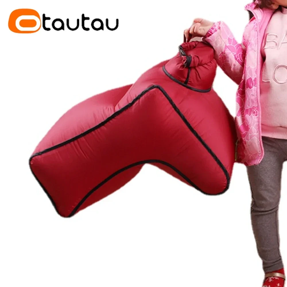 OTAUTAU Small Portable Inflata – Kids Outdoor Lounger Chair recenzja i cena