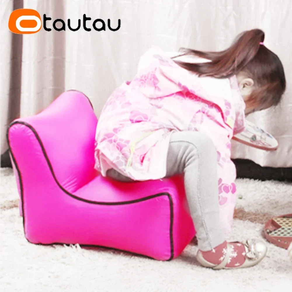 OTAUTAU Small Portable Inflata – Kids Outdoor Lounger Chair recenzja i cena