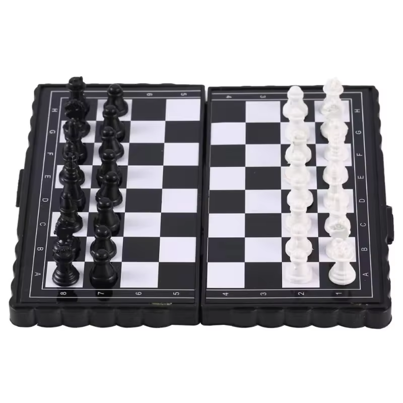 Chess Set  Mini Magnetic  Fold – Kids Outdoor Toys B&Q recenzja i cena