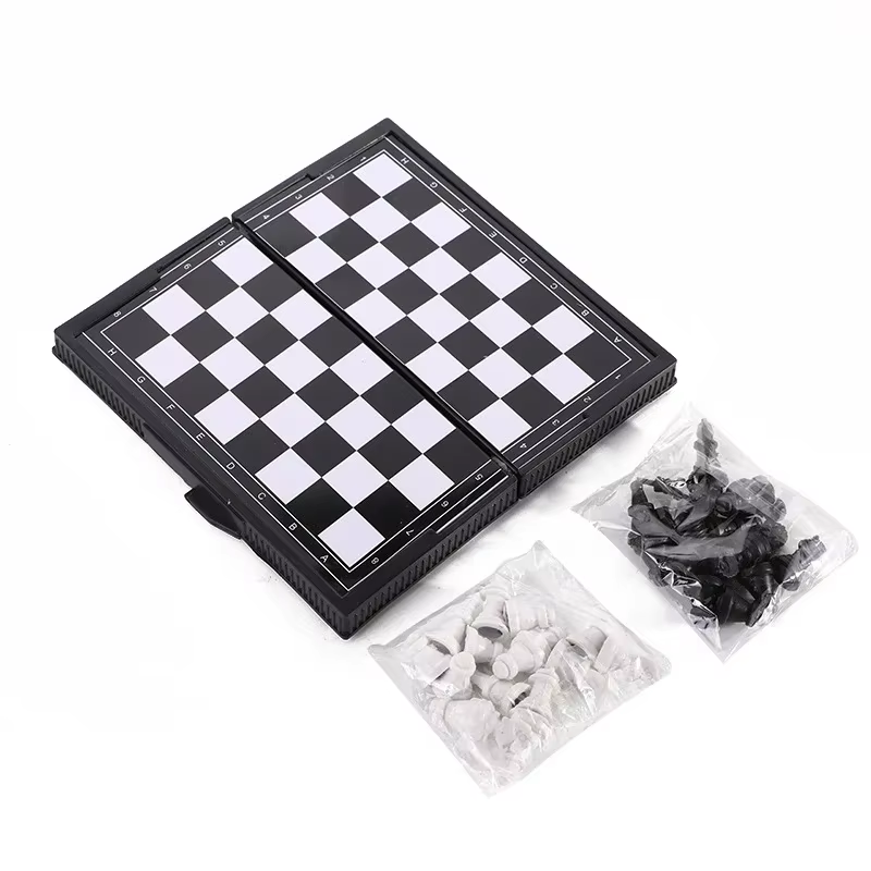 Chess Set  Mini Magnetic  Fold – Kids Outdoor Toys B&Q recenzja i cena