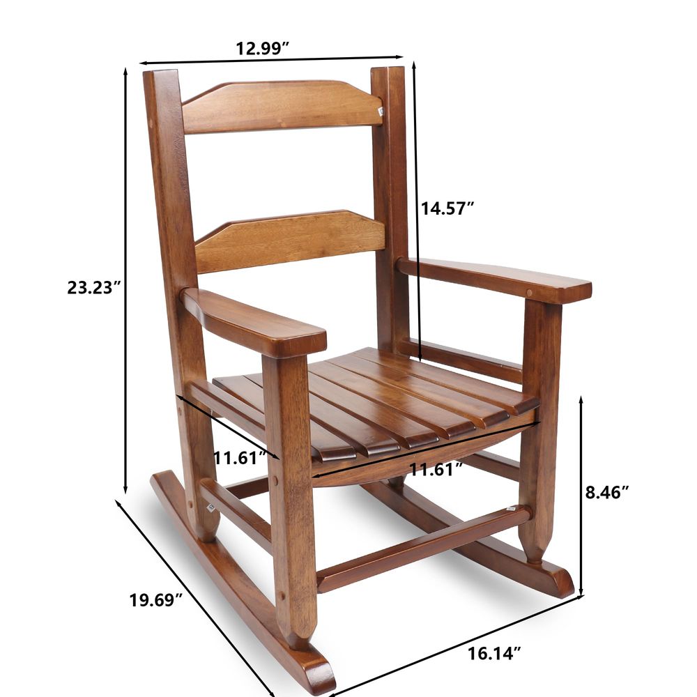 Rocking Chair Kids Wooden Indo – Kids Outdoor Lounge Chair recenzja i cena