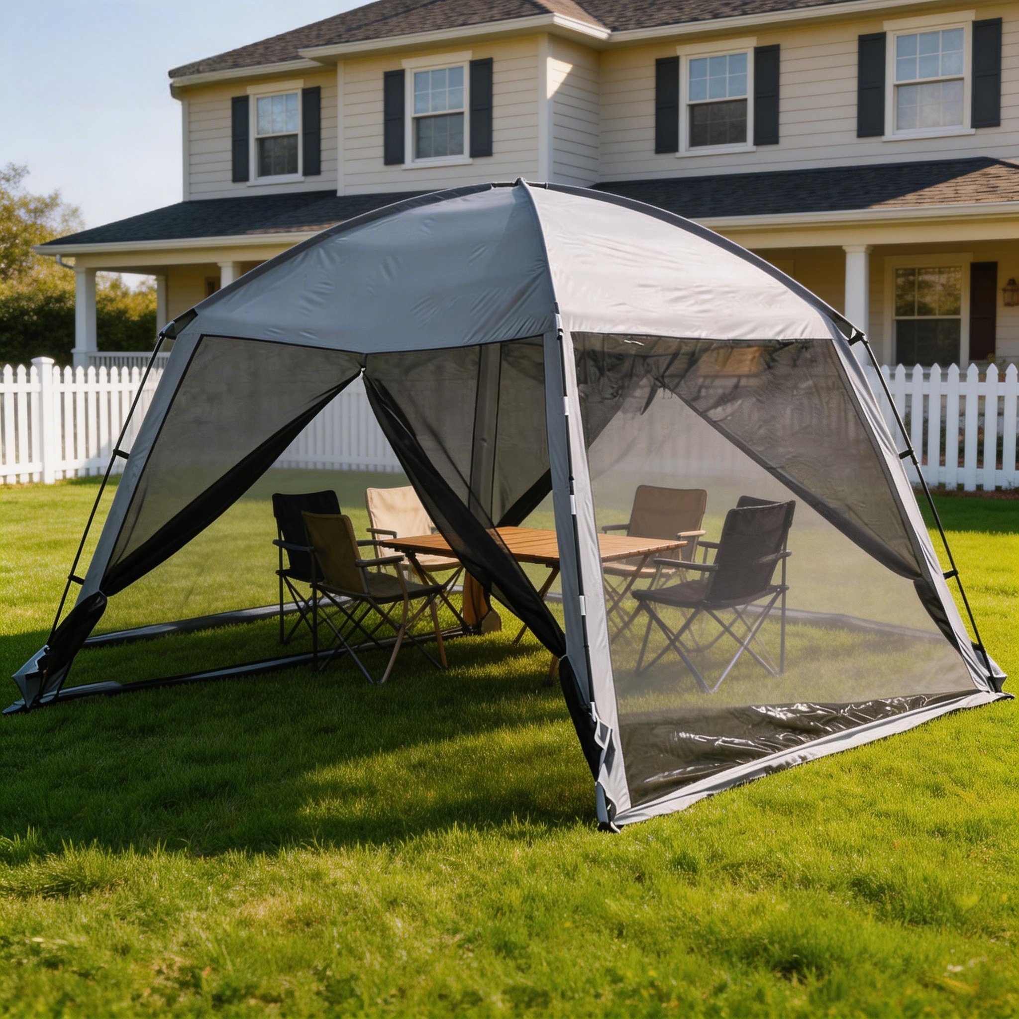 Portable Screen Tent for Backy – Kids Outdoor Movie Night recenzja i cena