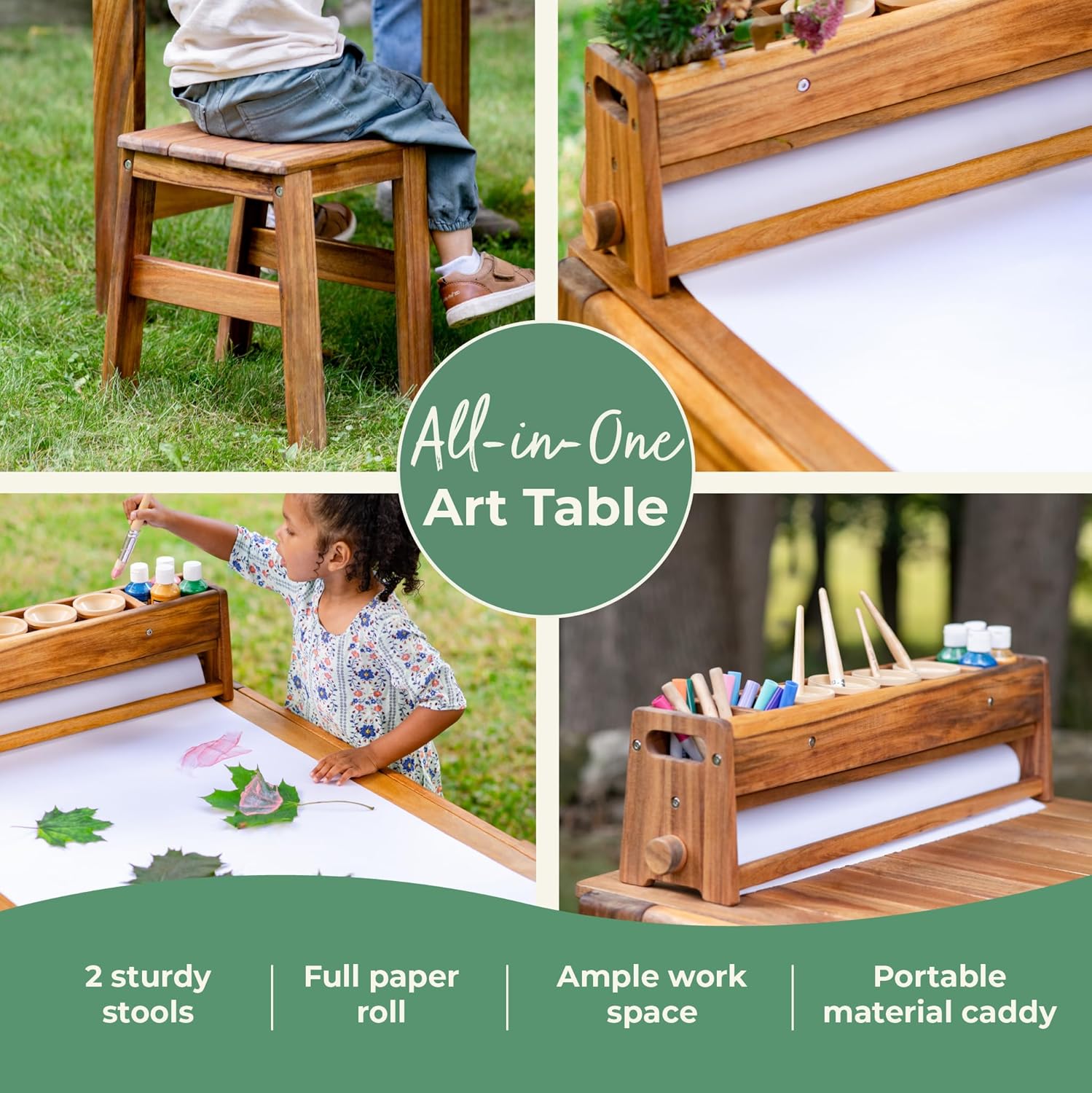 Acadia Outdoor Art Table and S – Kids Outdoor Chair And Table recenzja i cena