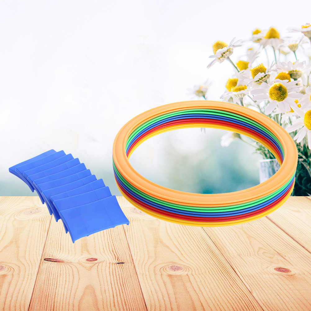 10 Circle Rings 10 Buckets Kid – Kids Outdoor Games For Party recenzja i cena