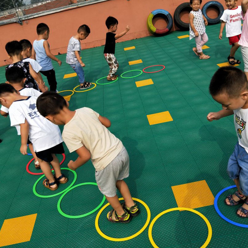10 Circle Rings 10 Buckets Kid – Kids Outdoor Games For Party recenzja i cena