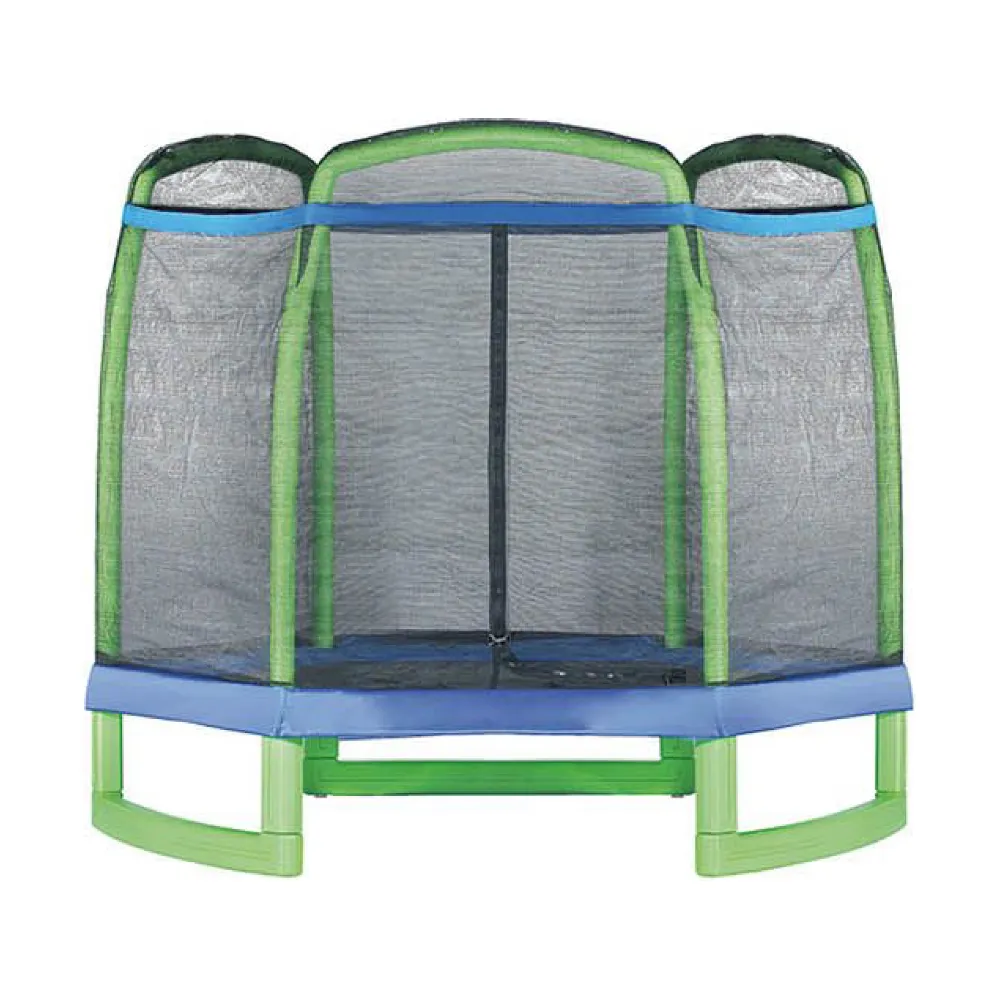 7ft PVC Outdoor Trampoline Int – Kids Outdoor Swing And Slide recenzja i cena